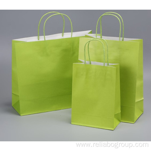 Brown Kraft Paper Bags with handles Shopping Bag